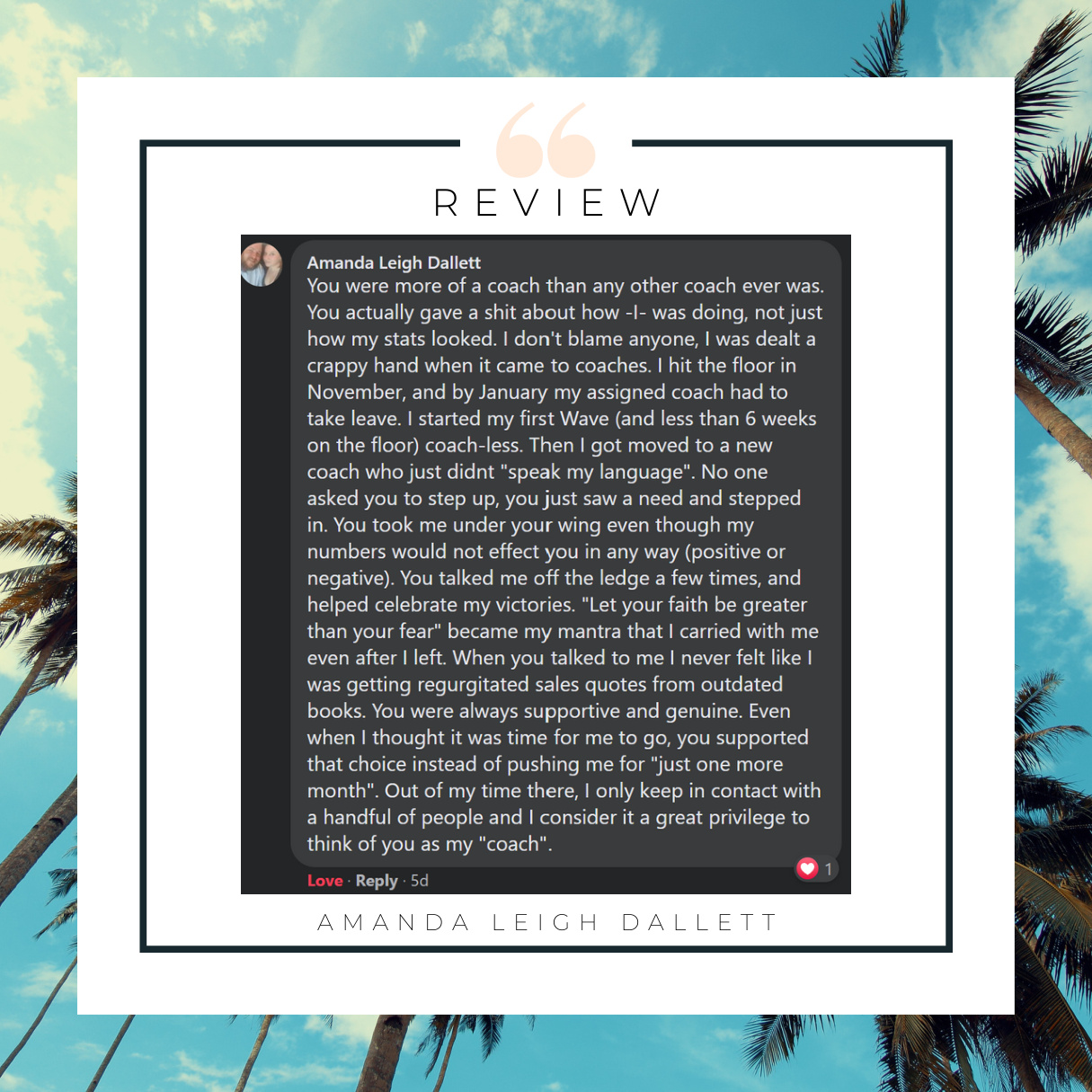 Review shared with Eli Rodriguez