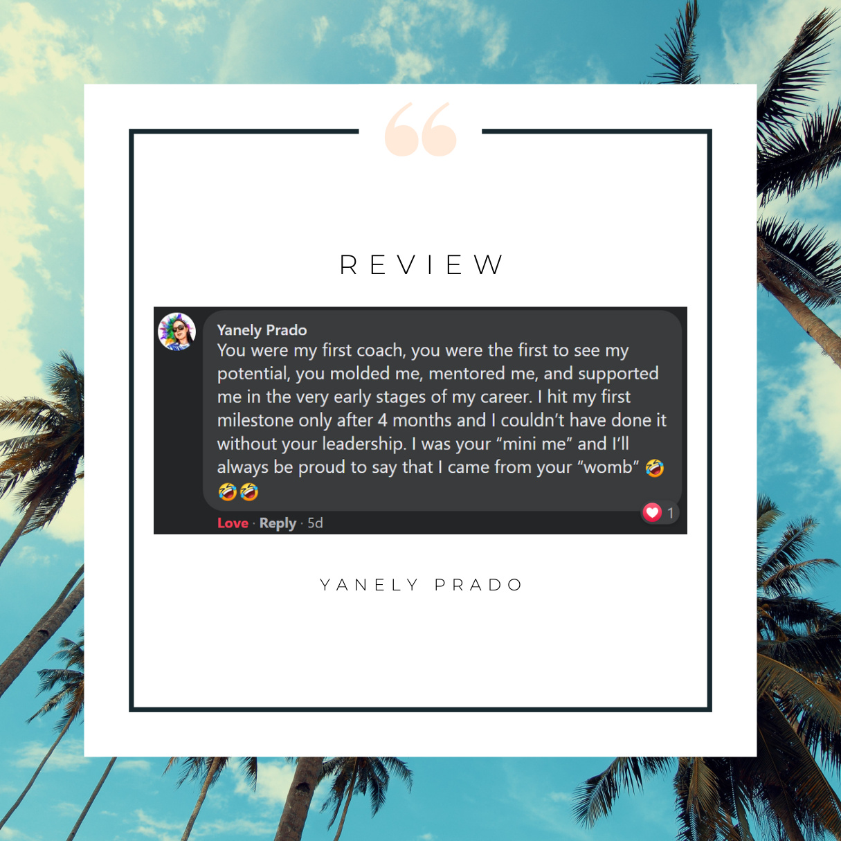 Review shared with Eli Rodriguez